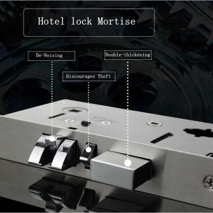 Slot van de Electroinc het Gouden die Deur door Wachtwoord of Mechanische Sleutel wordt geopend