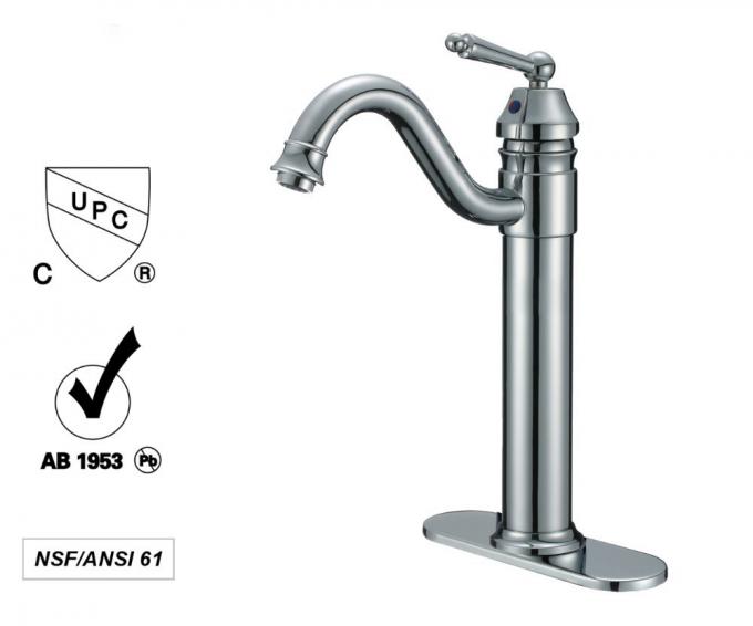 Olie Gewreven de Mixerkraan van het Bronswater, Concrete Chrome-Bassintapkraan