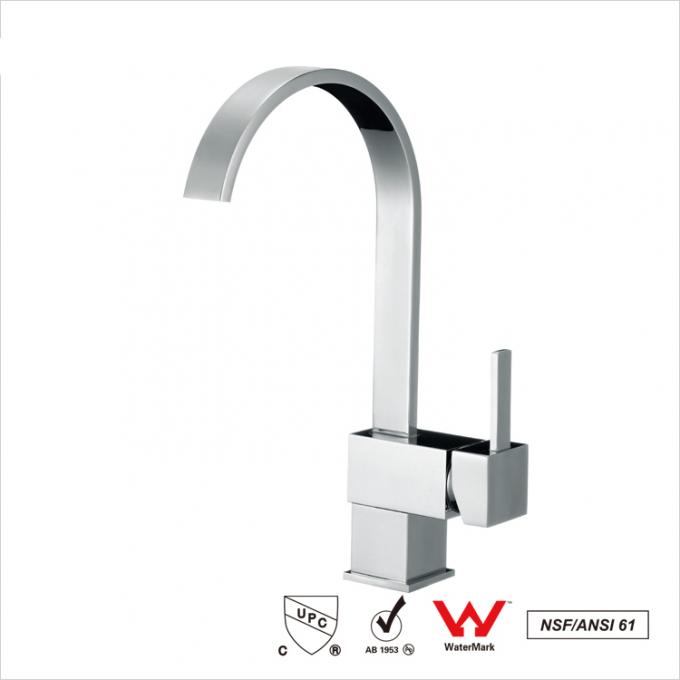 Moderne Hete Koude de Gootsteentapkranen die van het Mixerwater Goedgekeurd Type CUPC opheffen