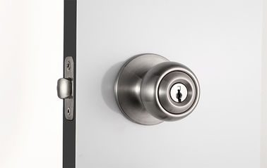 Buitendeur Cylinder deurknoppen slot Satine Nickel knop hefboom
