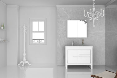 Combineerd MDF badkamerkasten met spiegel / badkamer vanity set
