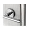 Chroombuul slot 60 mm of 70 mm Backset voor badkamer deuren Zink legering