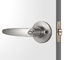 Privacy deur buisvormig cilinder slot voorkant satine nikkel hefboom handvat