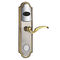 Smart Plated Gold / Nickel Electronic Door Lock RFID Card Digitaal Sleutelloze deursloten