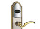 Smart Plated Gold / Nickel Electronic Door Lock RFID Card Digitaal Sleutelloze deursloten