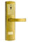 38 - 50 mm dikke deur elektronische kluisjes goudgeplatte elektronische deur slot