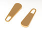 Voorraad Handtas Accessoires Hardware Golden Zipper Pull For Bag OEM