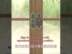 Het moderne Slot van de Staldeurklink voor de Binnen/Openluchtbescherming van de Veiligheidsdecoratie