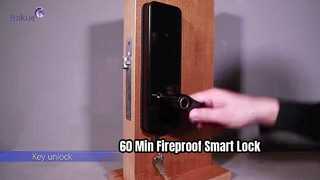 Firerated 60min TTLOCK TUYA APP compatibel met Google smart home