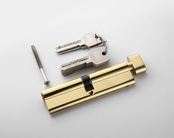 Golden Brass Door Lock Cylinder 110mm Hoge beveiliging Met duimdraaien