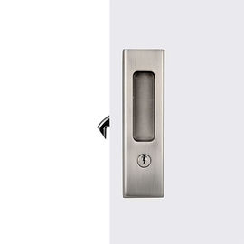 Veiligheid Schuifglas deur Slijp slot Met trekken / huis deur sloten