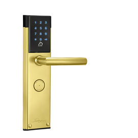 Electroinc Gold Door Lock Ontsloten met wachtwoord of mechanische sleutel