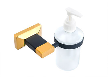 Goud bekleed badkamer accessoire commerciële zeep dispenser houder 500 stuks