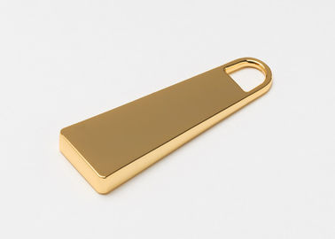 OEM/ODM Gestookte handtas Accessoires Hardware Golden Zipper Pull For Bag