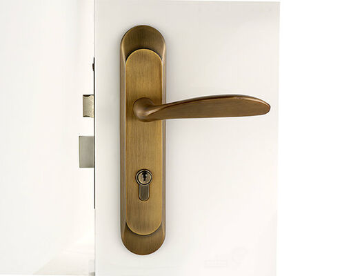 2.85 kg Bluetooth Deurslot Geïntegreerde Kaartcode Vingerafdruk APP Bluetooth WiFi Brandwerende Opties voor Toegangscontrole