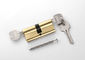 Veilig goud vervangend slot cilinder koper 70mm 2 sleutels met pin tumbler