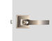 Satine-nikkelbuisluizen Hoog beveiligd 3 koperen sleutels 60 mm backset