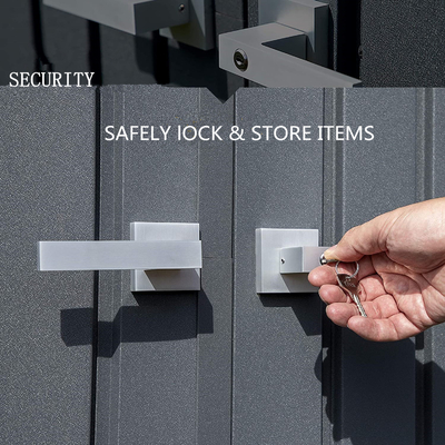 Schuur deur slot Handle Die Casting 3 sleutels 72H UV Outdoor opslag slot