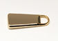 30 * 13 * 4mm Gestookte handtas Accessoires Hardware Gouden Zipper trek voor tas