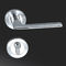 Ingang / Privacy Mortise Door Lock Set Escutcheon Type Met 3 Messing Sleutels