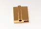 Gold Blank Handtas Accessoires Hardware Afwerking Zinklegering OEM / ODM