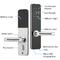 Sleutelvrij touchscreen combinatie deur slot met handvat aluminium legering