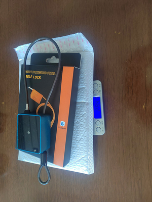 Smart PadLock met IC Card Code en App Control Zinklegering