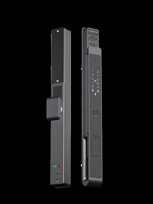 Gezicht / Palm Vein Smart Mortise Lock 7-in-1 ontgrendeling IP65 BKFDS Aluminium
