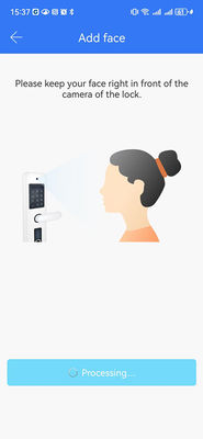 Aluminium Commercial Smart Lock Gezichtsherkenning Video Cat Eye Palm Vein Ontsluiting IP65