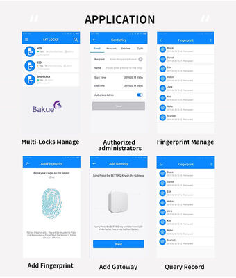 120min brandwerend vingerafdruk deur slot compatibel ingang deur appartement deur hotel deur kantoor deur toegang oplossing smart app wifi code