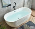 ASTM Non Slip Classic Oval Acrylische vrijstaande badkuip