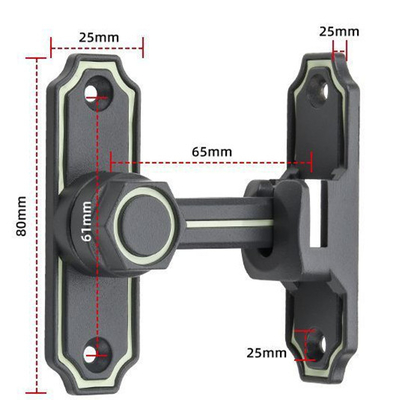 Het Slot van de Staldeurklink voor Binnen/Openluchtveiligheid/Decoratie/Bescherming