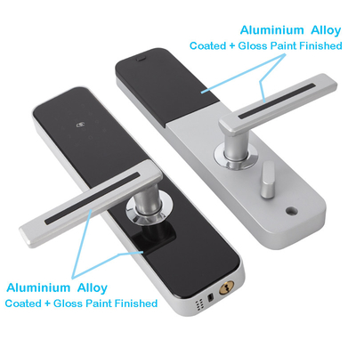 Sleutelvrij touchscreen combinatie deur slot met handvat aluminium legering