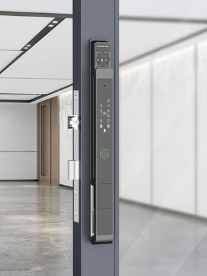 Gezicht / Palm Vein Smart Mortise Lock 7-in-1 ontgrendeling IP65 BKFDS Aluminium