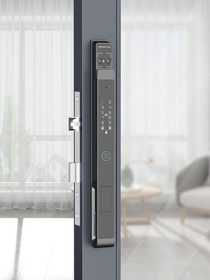 Video Cat Eye Palm Vein / Face Unlocking Wifi Smart Lock Aluminium IP65